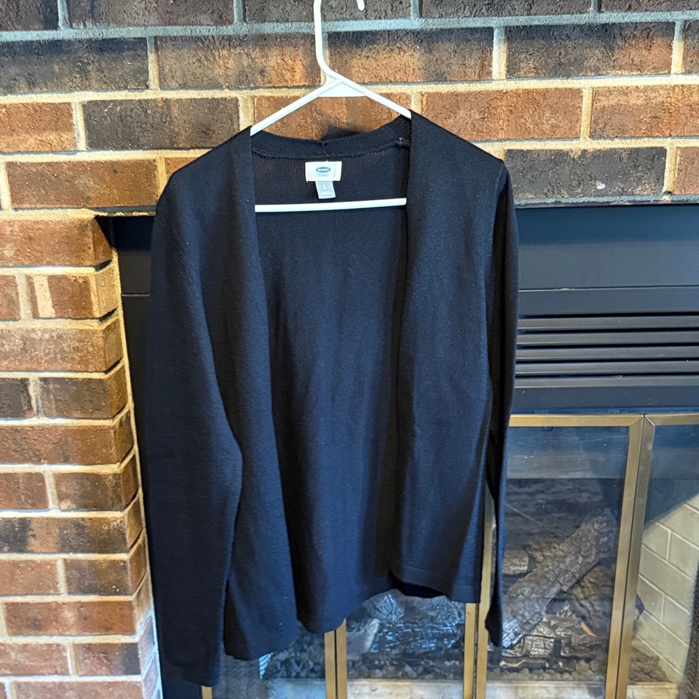 Old Navy Women's Black Cardigan Sweater
